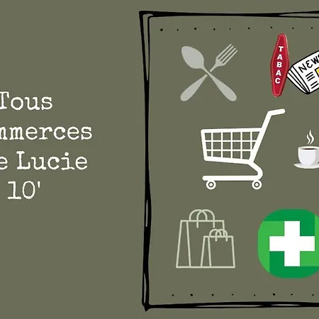 A Funtanella 100m2, Paisible, Vue Apartment *