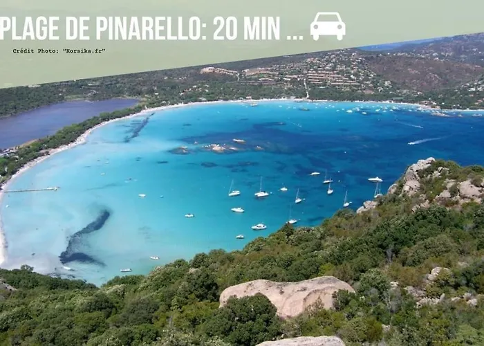 A Funtanella 100m2, Paisible, Vue Apartman Conca